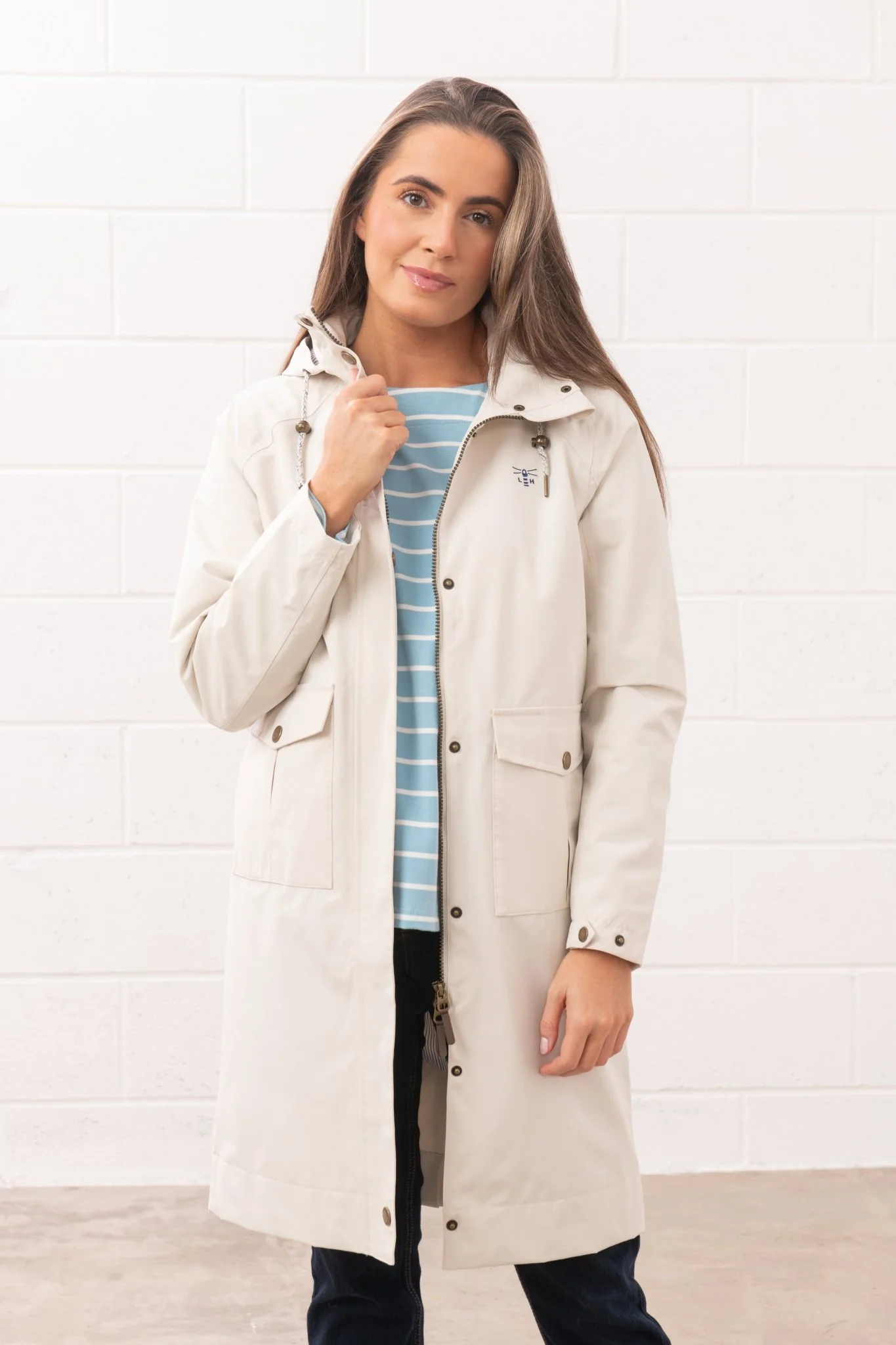 Annika Coat - Cream - Image 3
