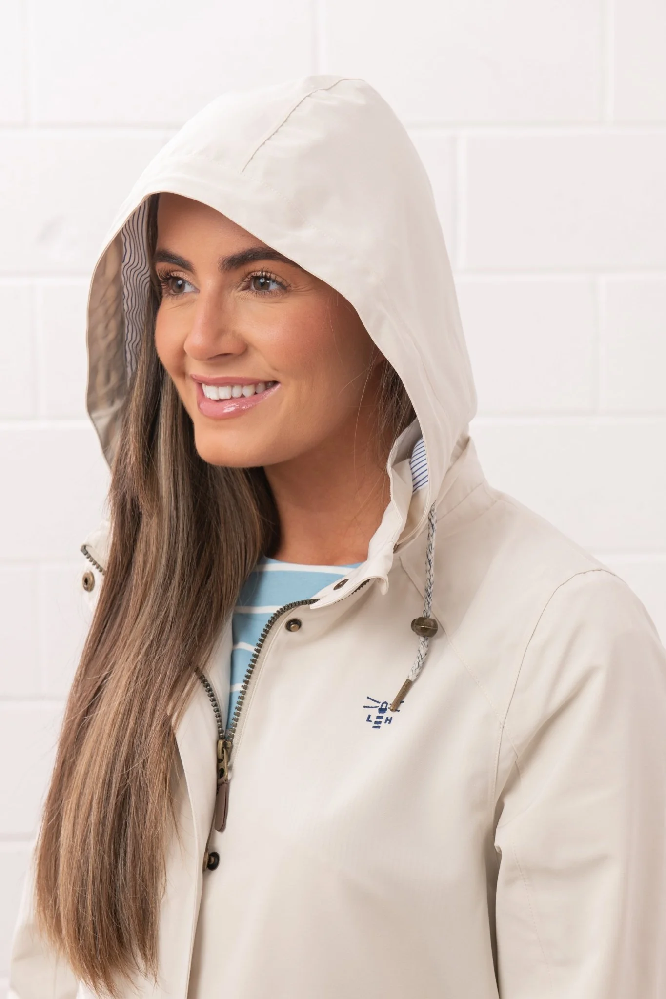 Annika Coat - Cream - Image 4