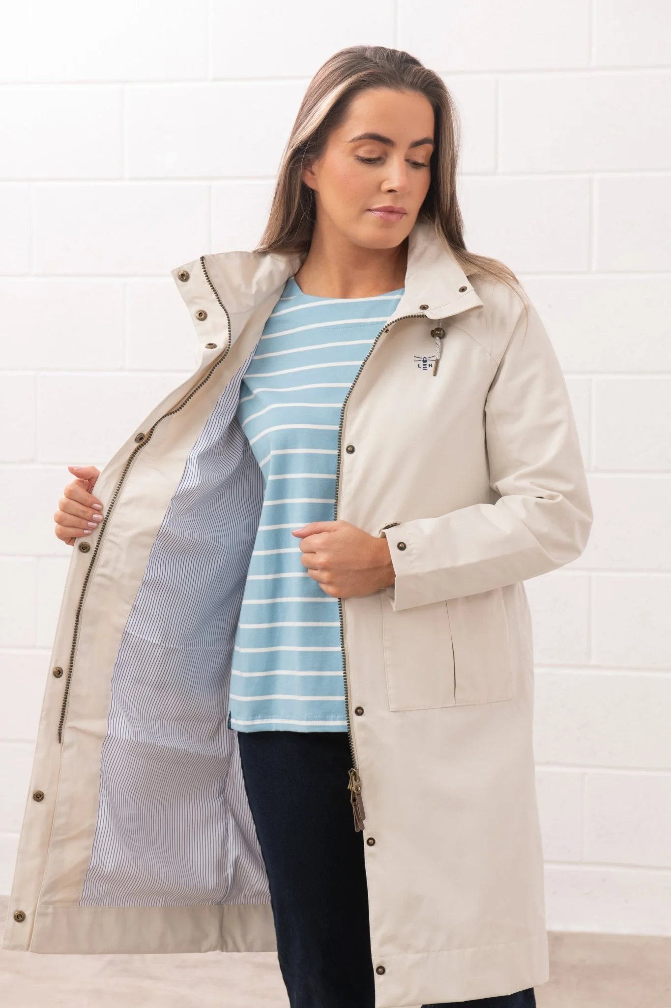Annika Coat - Cream - Image 5